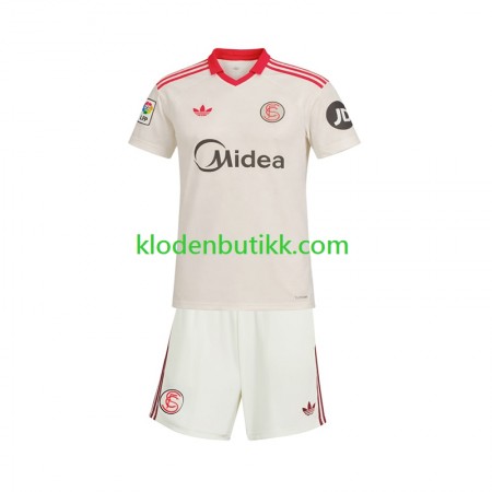 FC Sevilla Barn Retro Hjemme Fotballdrakt 2025/26 Kortermet